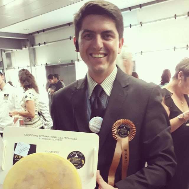 O queijo D´Alagoa, do produtor Osvaldo Neto, ficou com a medalha de Bronze.